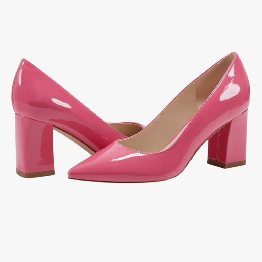 Marc Fisher Women's Fuschia Pink Pointy Toe Zala 3in Heel Pumps Size 9M